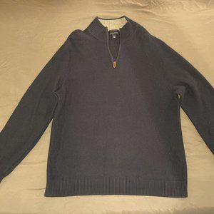 Lands' End quarter zip sweater